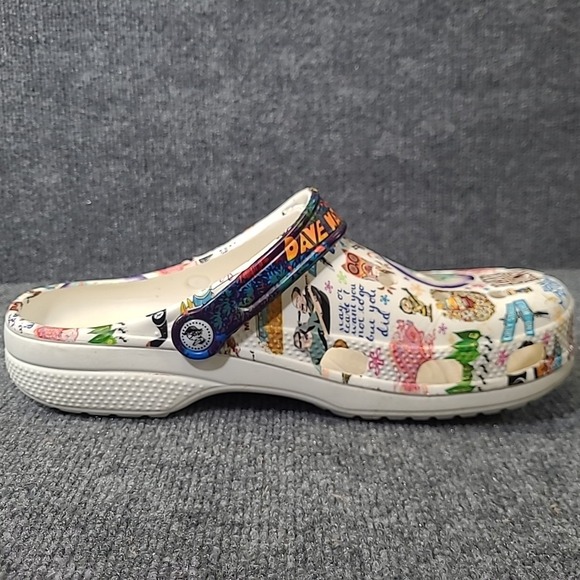 Dave Matthews Band DMB Crocs shoes sandals‎ clogs size 47 us size 12/13 - Picture 10 of 12